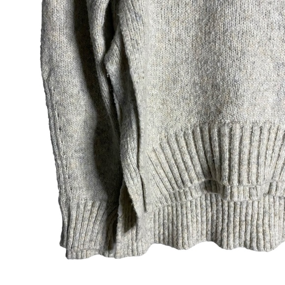 Line Women's Gray Marled Soft Knit Turtleneck Sweater - Picture 4 of 8